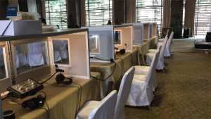 Tablet-top Interpretation Booths