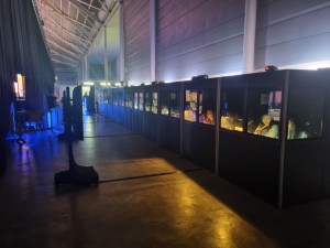 Interpretation Booths in Full action