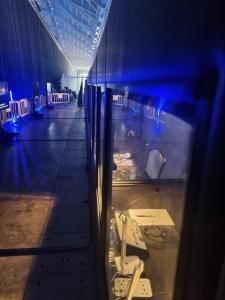 Interpretation Booth Rows with Monitors