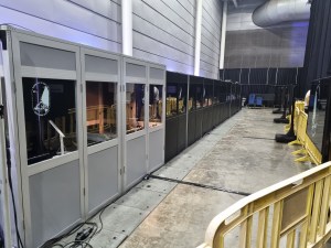 Interpretation Booth Setup, split setup for special languages
