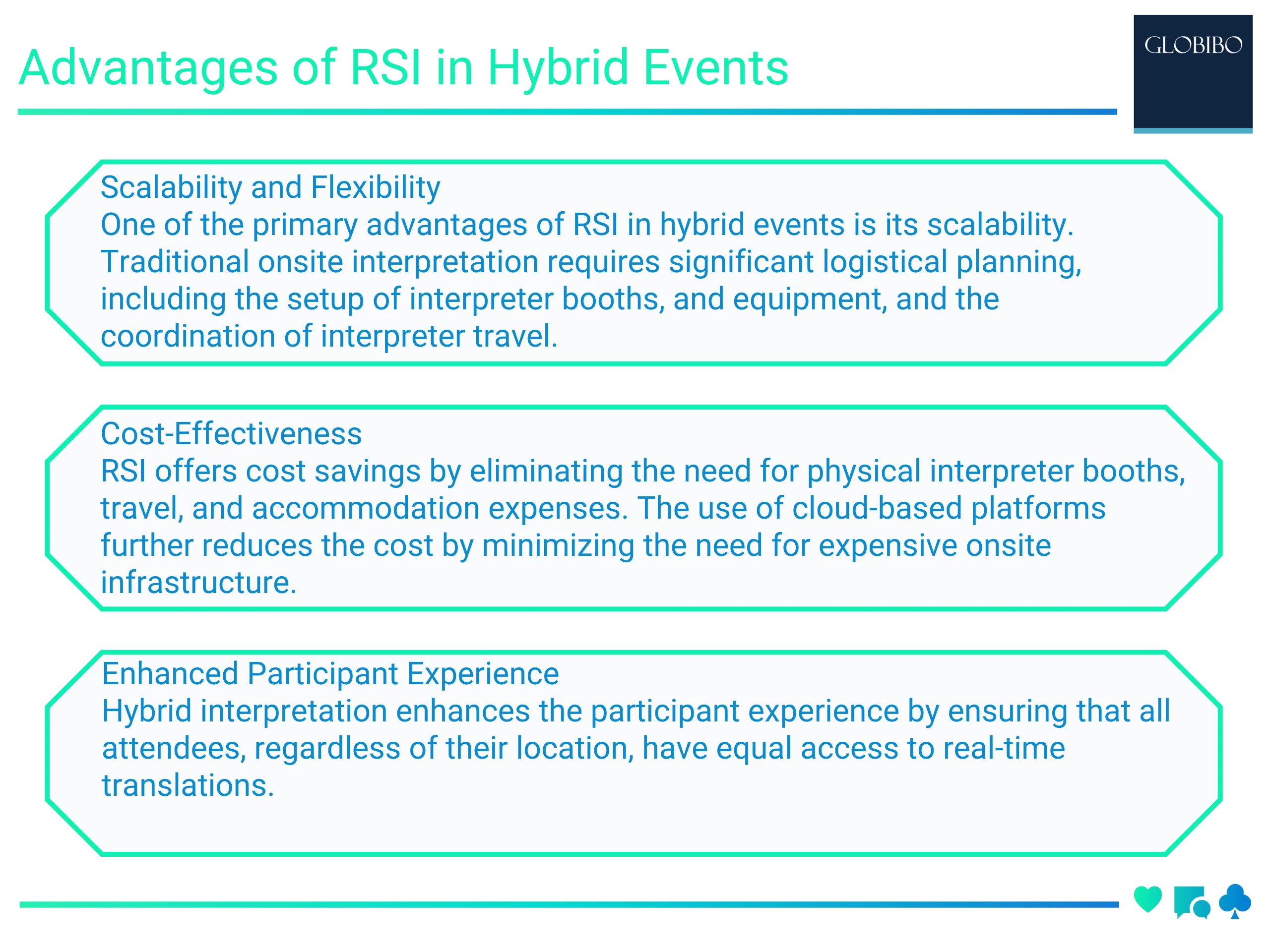 Advantages of RSI in Hybrid Events