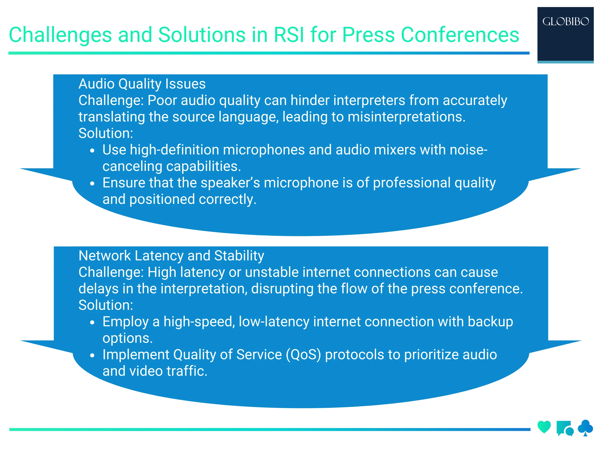 Challenges and Solutions in RSI for Press Conferences