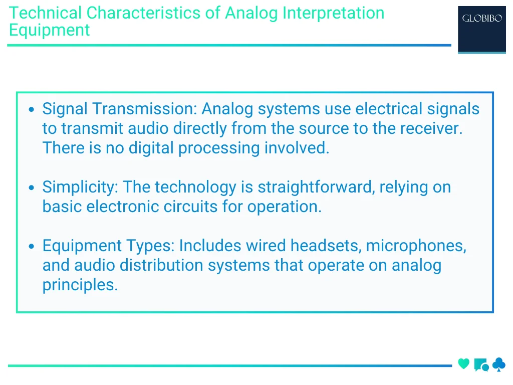 Digital vs. Analog Interpretation Equipment - Globibo Conference  Interpretation