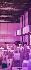 Interpretation booth setup at an event