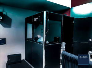 Interpretation booth setup